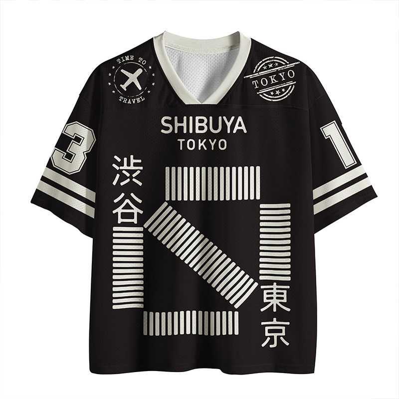 Street Fashion Shibuya - 東京渋谷ストリートスタイルサマー3DメンズTシャツ - ゆったりで快適、普段使いに最適、ストリートヒップホップトレンド