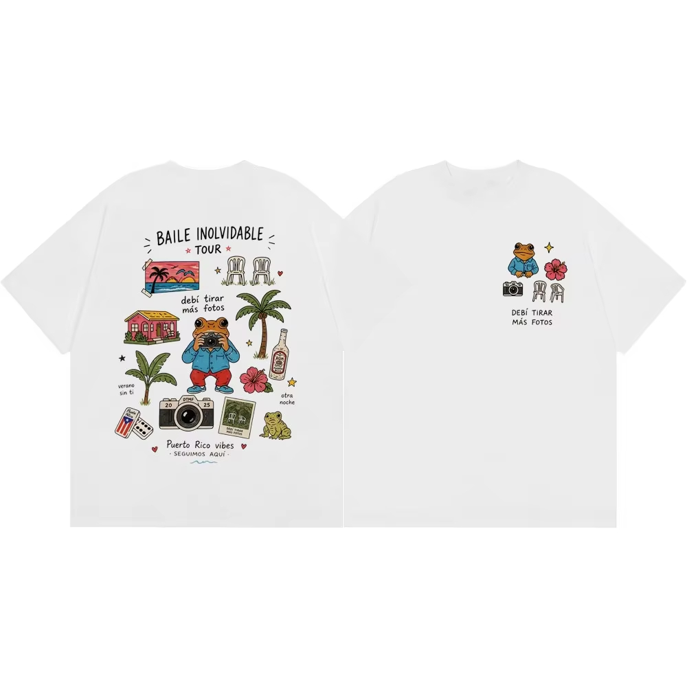 Foto Street Fashion - ユニセックス 2026 ラッパー バッドバニー DTMF Debi