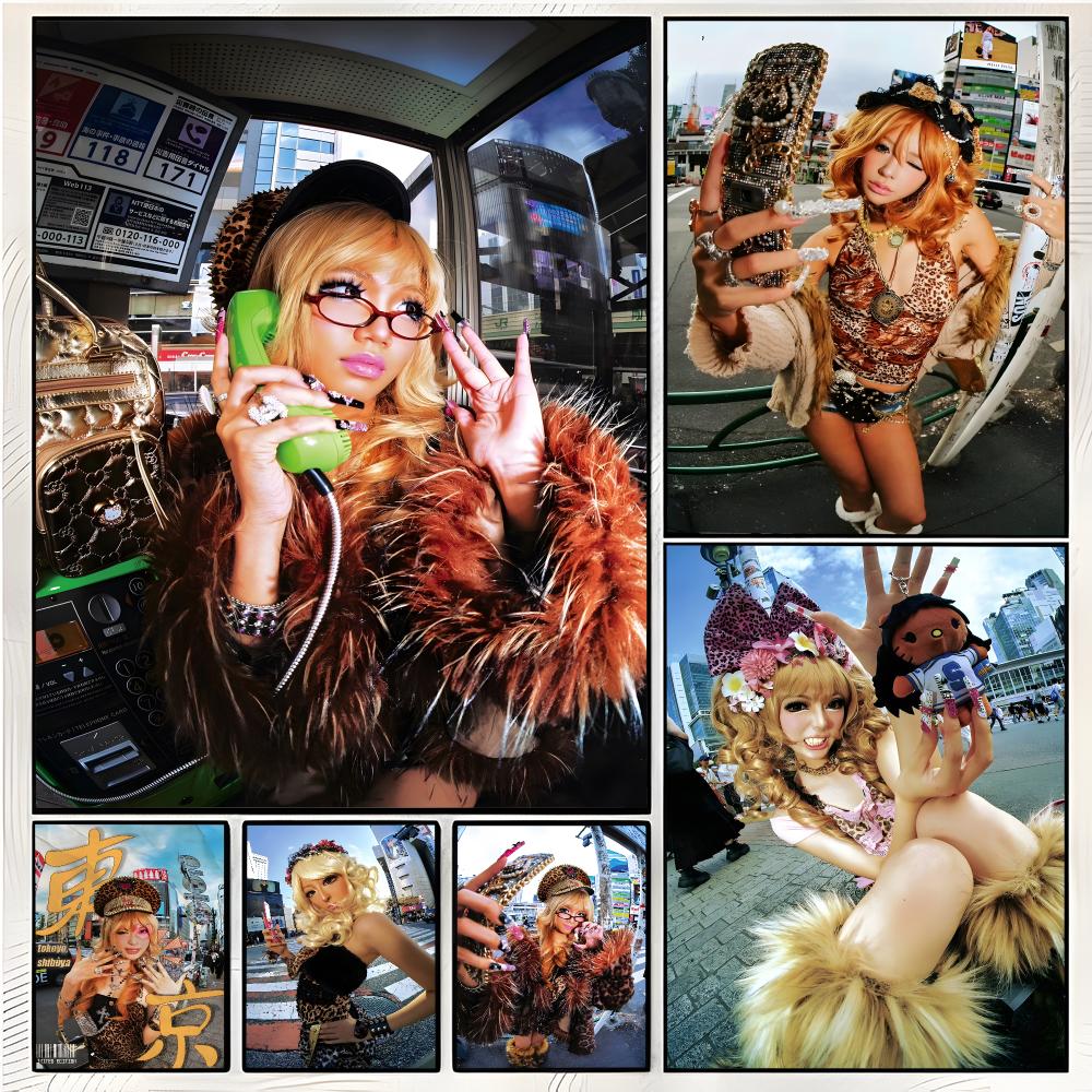 Street Fashion Shibuya - トレンディストリート G-ギャル 渋谷 日本 東京 ファッション