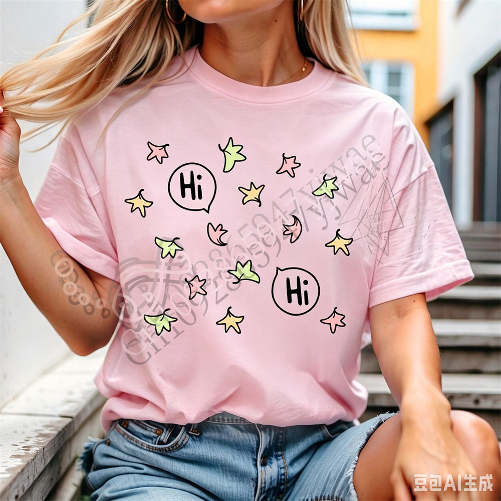 Street Fashion Couple - ニックとチャーリーインスピレーション Tシャツハートストッパーファンギフト Tシャツカジュアルストリートカップル衣装夏男性と女性の Tシャツ