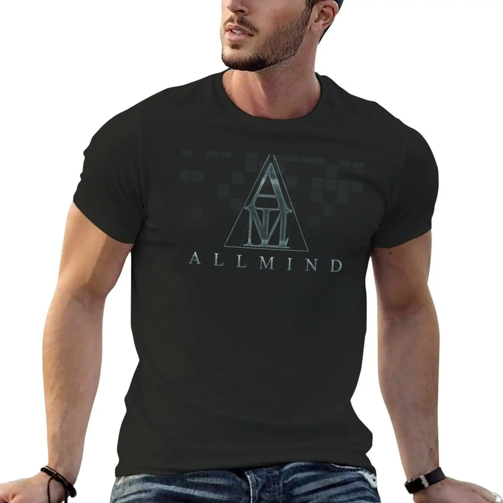 Street Fashion Korean - Allmind-アーマーコアviメンズTシャツ,ストリートウェア,韓国ファッション,グラフィックTシャツ