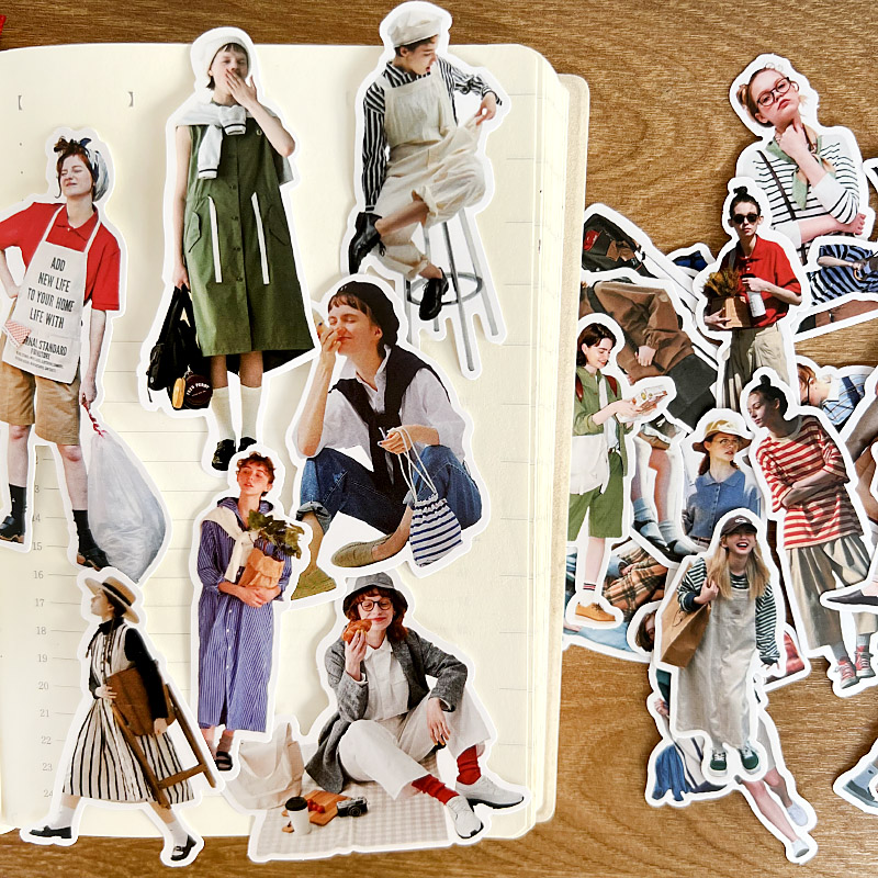 26 個のかわいいファッションストリート撮影女性雑誌ステッカ - Street Fashion Magazines のレビューと価格