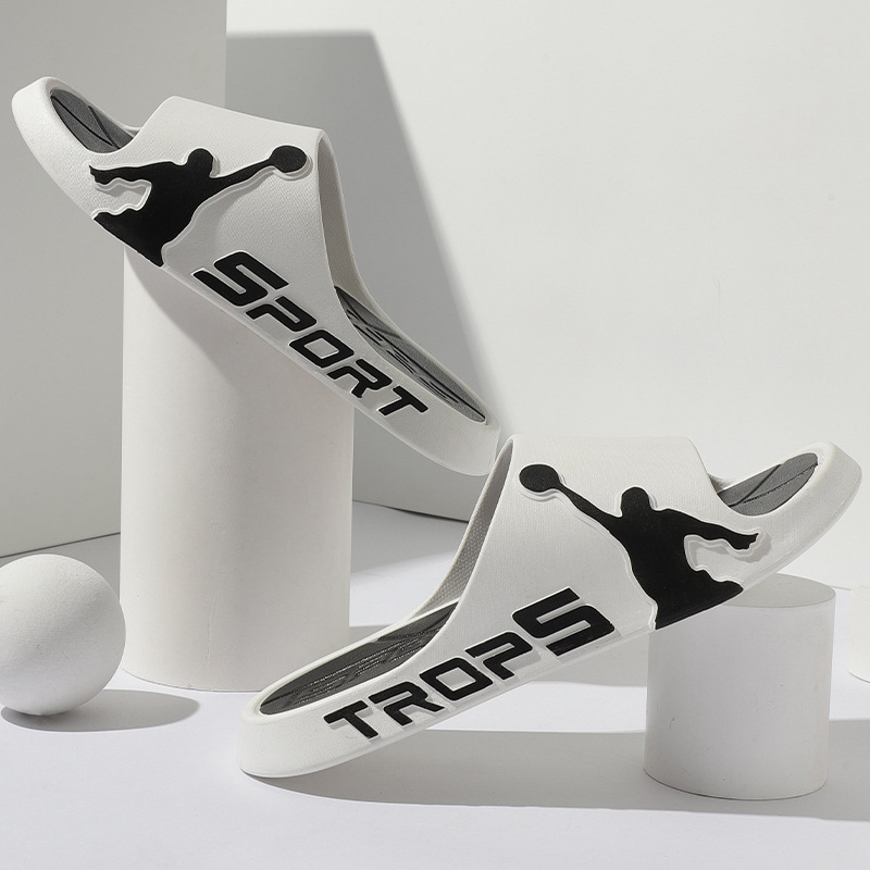 ファッションメンズスリッパ PVC ソフトソールノンスリップ - Street Fashion Couple のレビューと価格