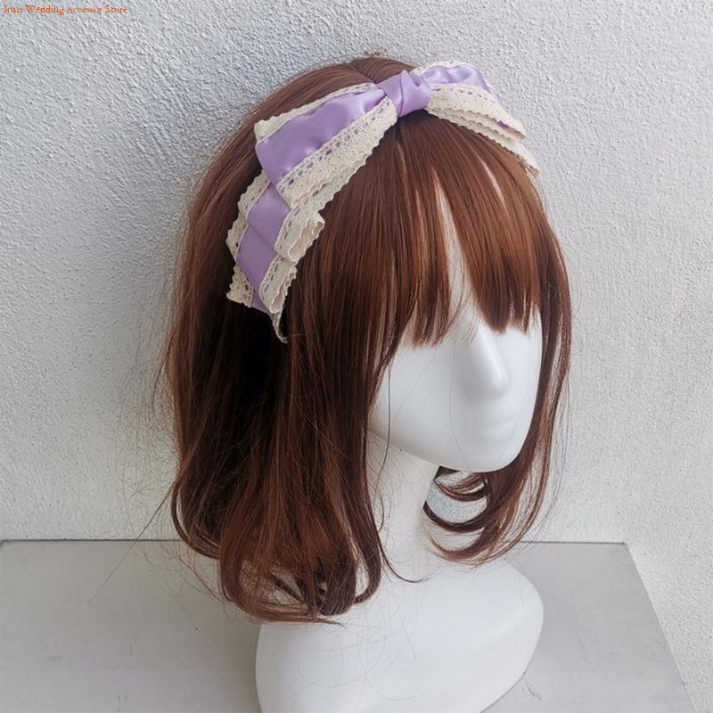 G92D ビッグちょう結びヘアフープヴィンテージレースヘッド - Street Fashion Reference のレビューと価格