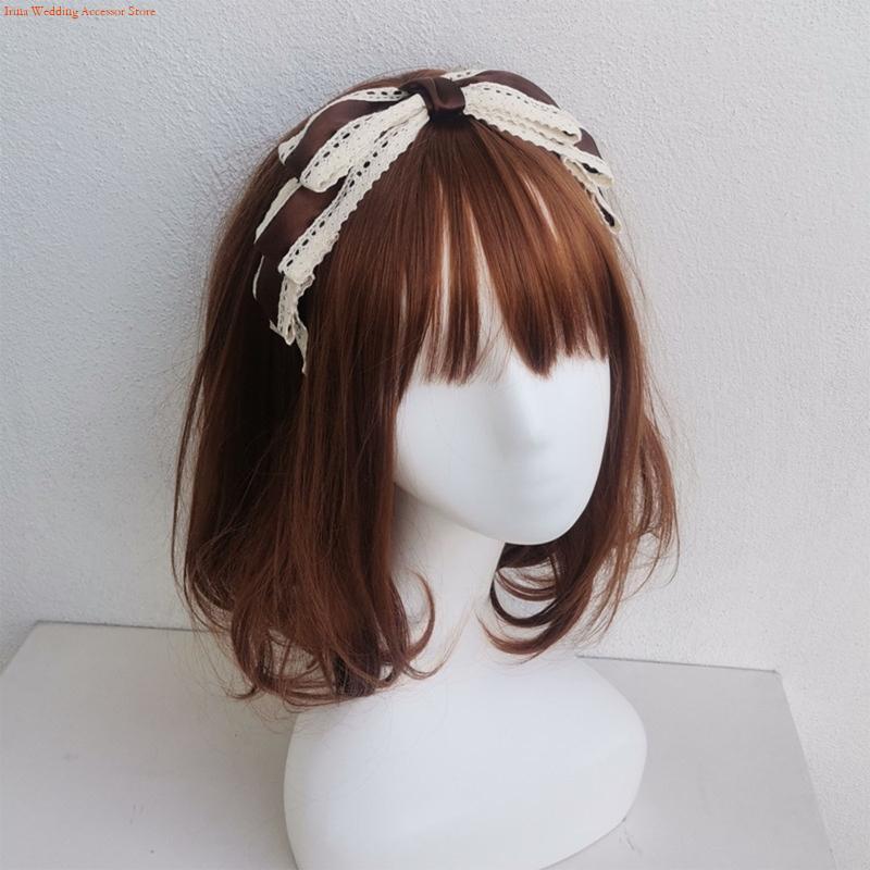 G92D ビッグちょう結びヘアフープヴィンテージレースヘッド - Street Fashion Reference のレビューと価格
