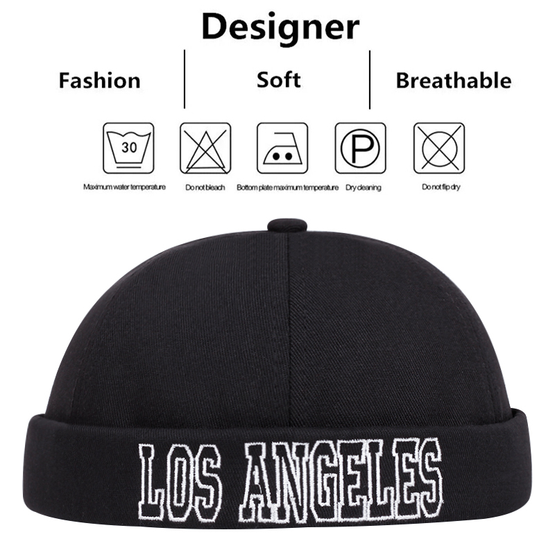 Los angeles刺繍されたユニセックスのビーニー、調節 - Street Fashion Los Angeles のレビューと価格