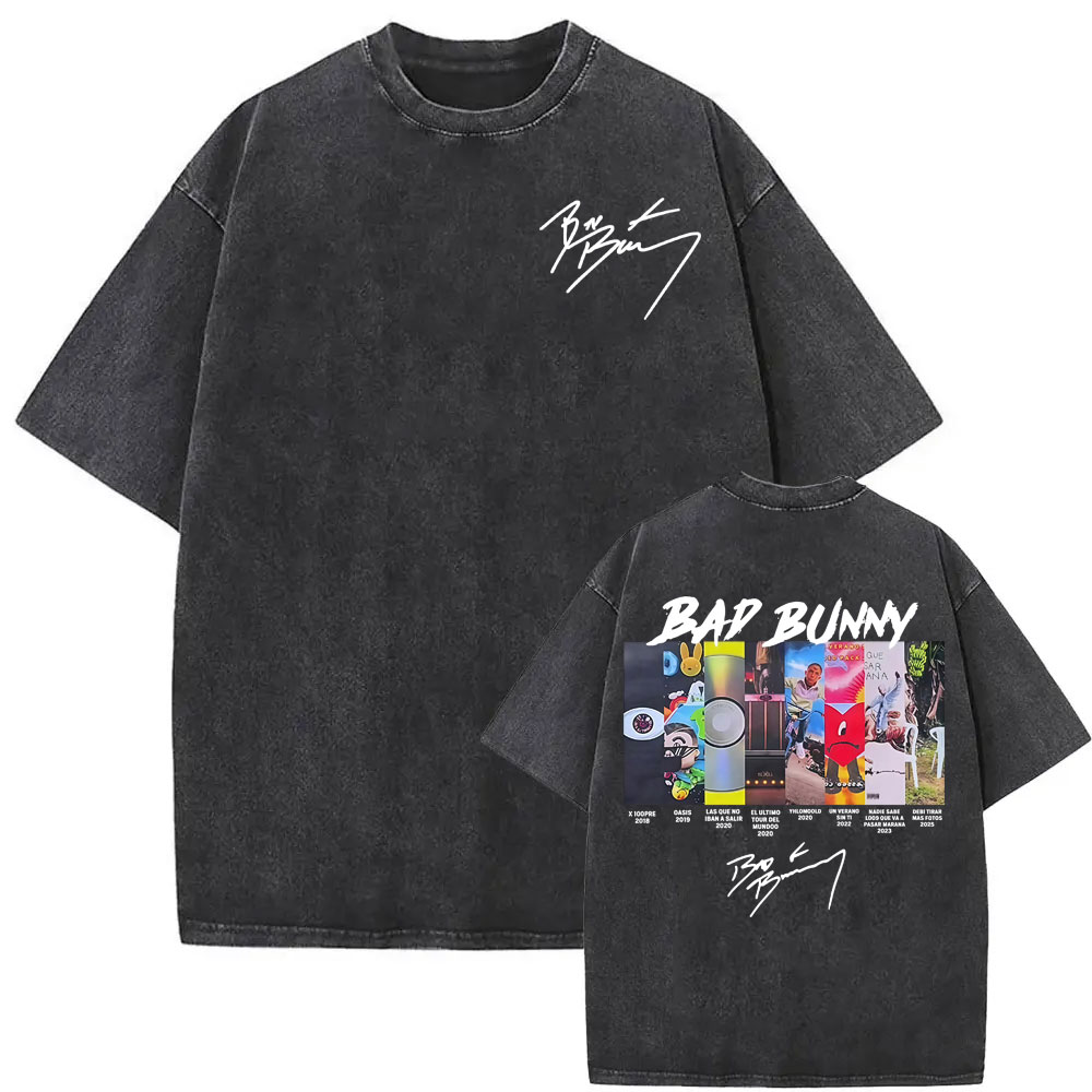 バッドバニー DTMF Debi Tirar Mas Fot - Foto Street Fashion のレビューと価格