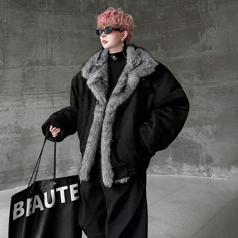 LUZHEN 2025 冬新作 高品質 厚手 暖かい フェイ - Street Fashion Men 2025 のレビューと価格