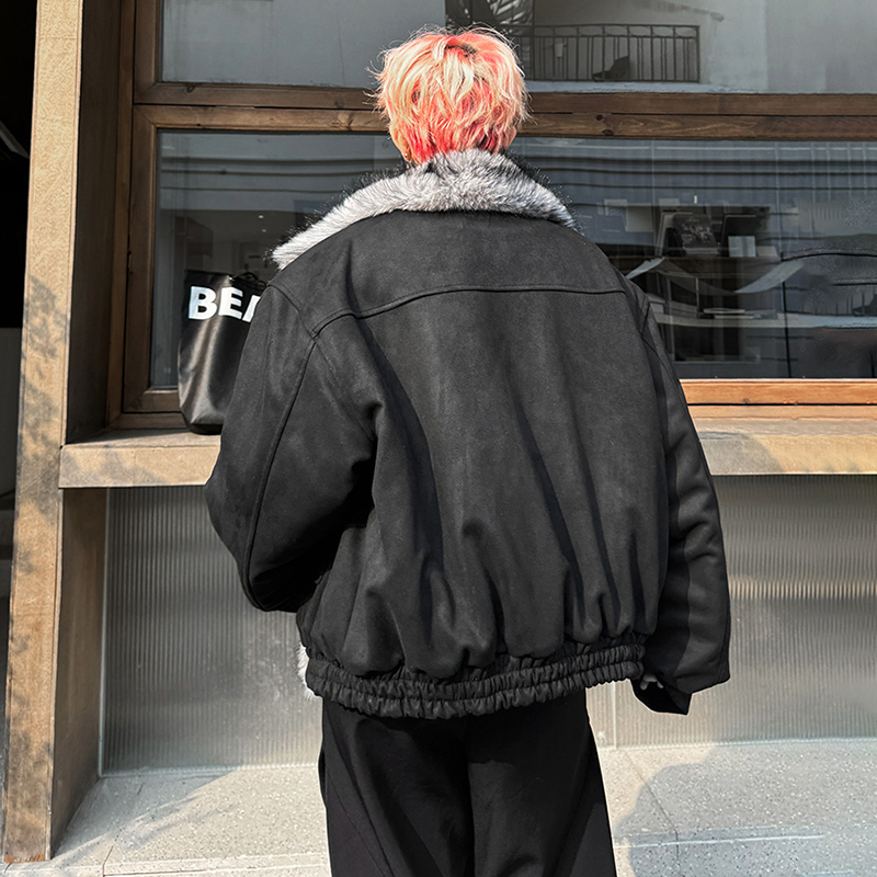 LUZHEN 2025 冬新作 高品質 厚手 暖かい フェイ - Street Fashion Men 2025 のレビューと価格
