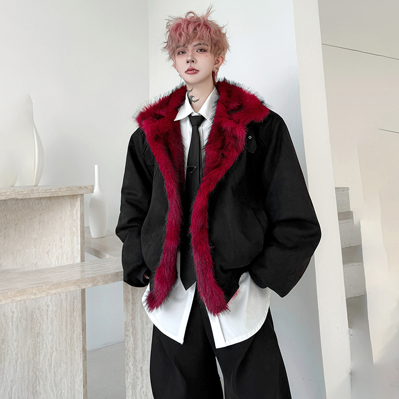 LUZHEN 2025 冬新作 高品質 厚手 暖かい フェイ - Street Fashion Men 2025 のレビューと価格